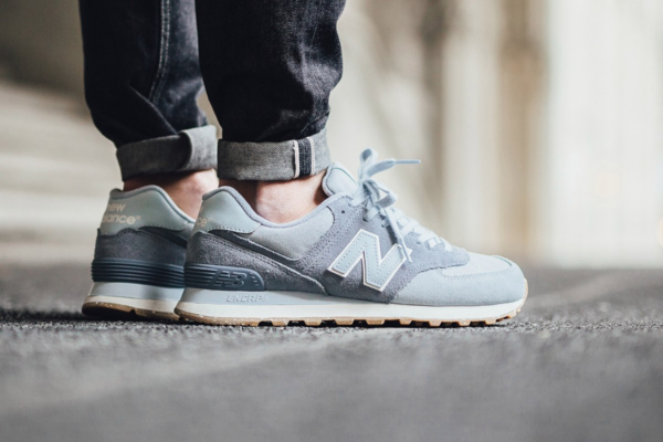 Giày New Balance 574 'Light Porcelain Blue' ML574SEB - Ảnh 5