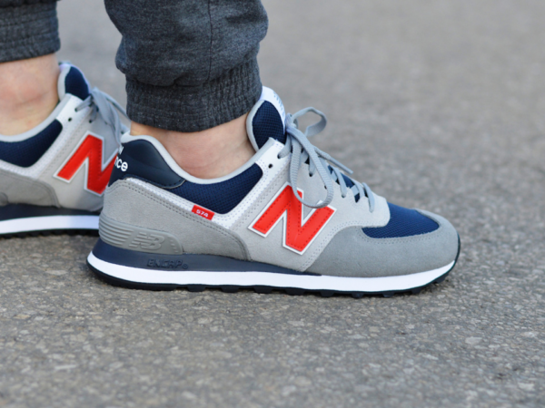 Giày New Balance 574 'Marblehead Velocity Red' ML574SO2 - Ảnh 3