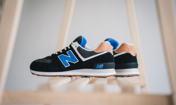 Giày New Balance 574 Beach Cruiser 'Black Blue Brown' ML574TYE - Ảnh 4