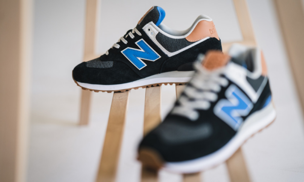 Giày New Balance 574 Beach Cruiser 'Black Blue Brown' ML574TYE - Ảnh 6