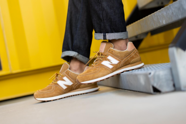 Giày New Balance 574 Brown ML574XAA - Ảnh 2