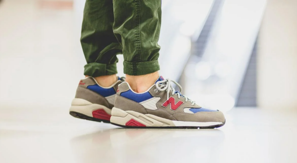 Giày New Balance MRT 580 Steel Grey Marathon MRT580LD - Ảnh 5