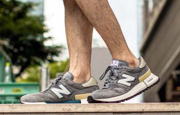 Giày New Balance RC 1300 'Green Logo Pack Grey' MS1300GG - Ảnh 6