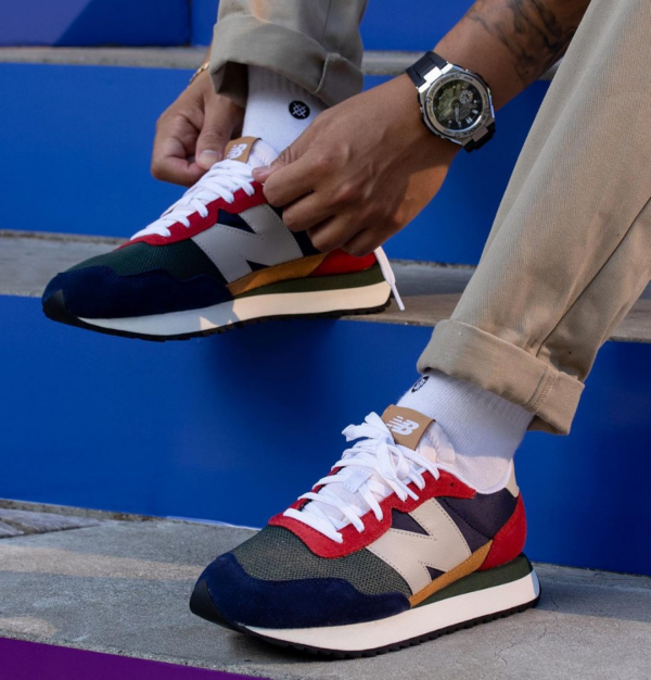 Giày New Balance 237 'Team Red Pigment' MS237LA1 - Ảnh 3