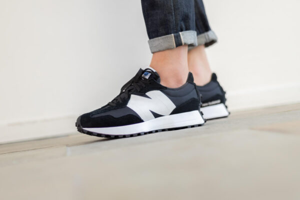 Giày New Balance 327 'Black White' MS327CPG - Ảnh 8