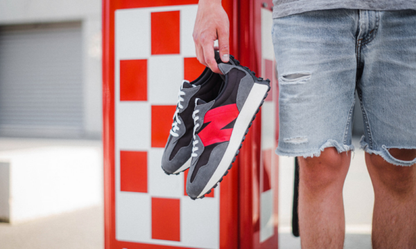 Giày New Balance 327 Magnet Team Red MS327FF - Ảnh 8