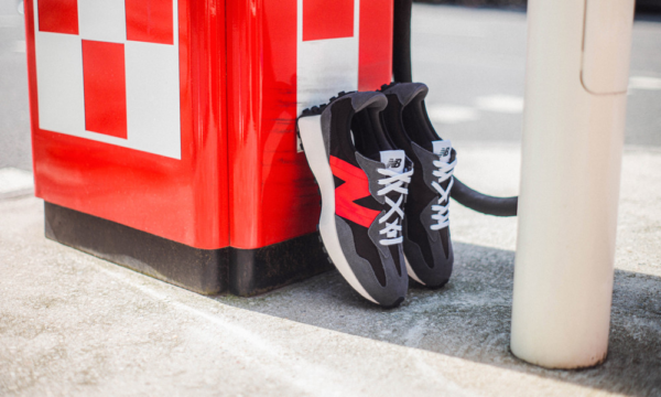 Giày New Balance 327 Magnet Team Red MS327FF - Ảnh 9