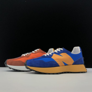 Alternative view of Giày New Balance 327 Marine Blue Orange MS327LAA