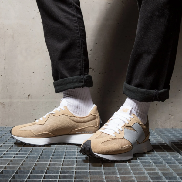 Giày New Balance 327 'Incense Metallic Silver' MS327ME1 - Ảnh 2