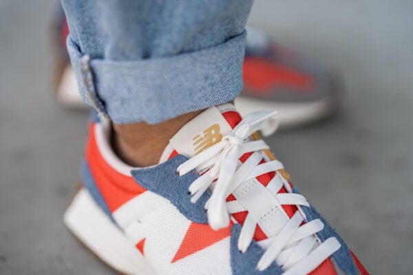 Giày New Balance 327 'Dark Blaze Blue' MS327SFC - Ảnh 4