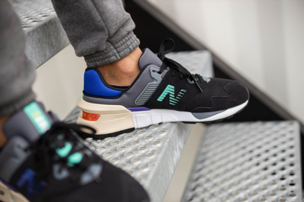 Giày New Balance  997S 'Black Dazzling Blue' MS997JEC - Ảnh 6