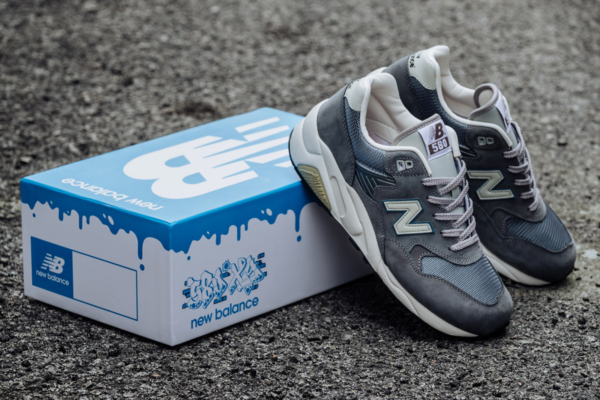 Giày New Balance 580 'Heather Grey' MT580XY - Ảnh 4