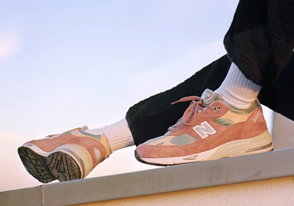 Giày New Balance Patta x 991 'Dusty Pink' M991PAT - Ảnh 3