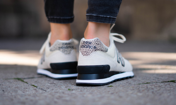 Giày New Balance Wmns 574 Cheetah Print Angora WL574AND - Ảnh 5