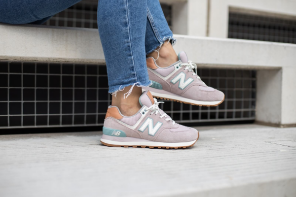 Giày New Balance Wmns 574 Beach Cruiser 'Space Pink' WL574BCN - Ảnh 6