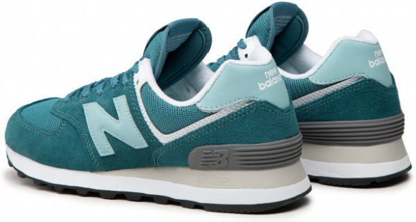 Giày New Balance 574 Classic 'Deep Sea' WL574HC2 - Ảnh 5