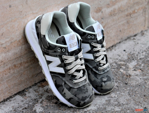Giày New Balance Wmns 574 'Camo' WL574MWB - Ảnh 6