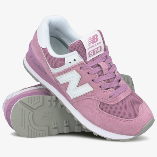 Giày New Balance Wmns 574 'Purple White' WL574OAC - Ảnh 5