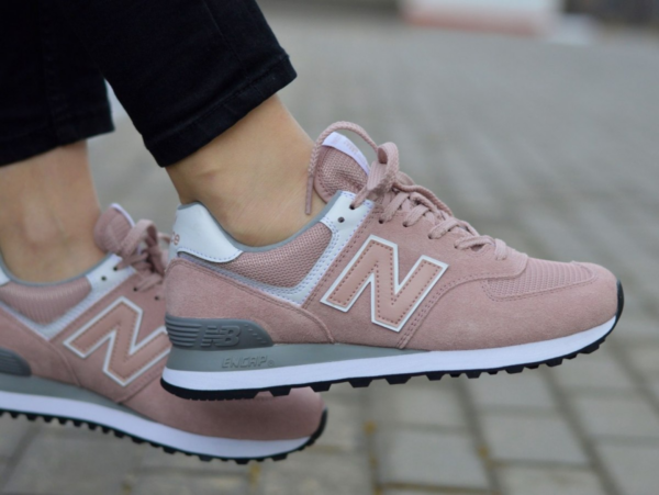 Giày New Balance Wmns 574 'Rose Pink' WL574UNC - Ảnh 3