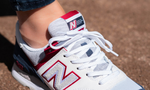 Giày New Balance Wmns 574 'Indigo Crimson' WL574VAB - Ảnh 4