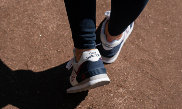 Giày New Balance Wmns 574 'Indigo Crimson' WL574VAB - Ảnh 3