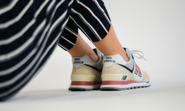 Giày New Balance 574 'Beige' WL574VAC - Ảnh 5