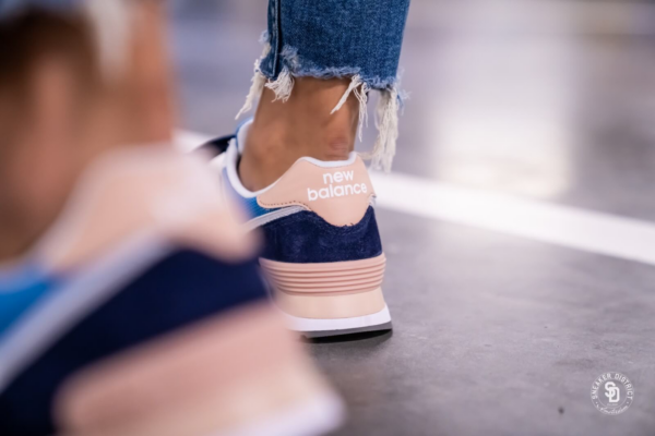 Giày New Balance 574 'Navy Pink' WL574WND - Ảnh 8