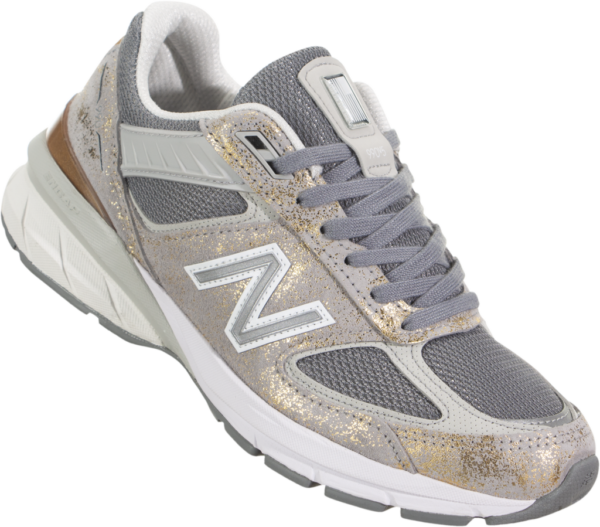 GIÀY NEW BALANCE Wmns 990v5 Made In USA 'Moonbeam Silver' W990MB5 - Ảnh 2
