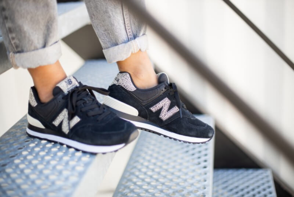 Giày New Balance 574 'Cheetah Print Black Angora' WL574ANC - Ảnh 7