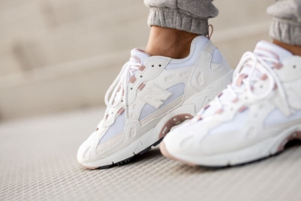 Giày New Balance Wmns 'White' WL827BBC - Ảnh 5