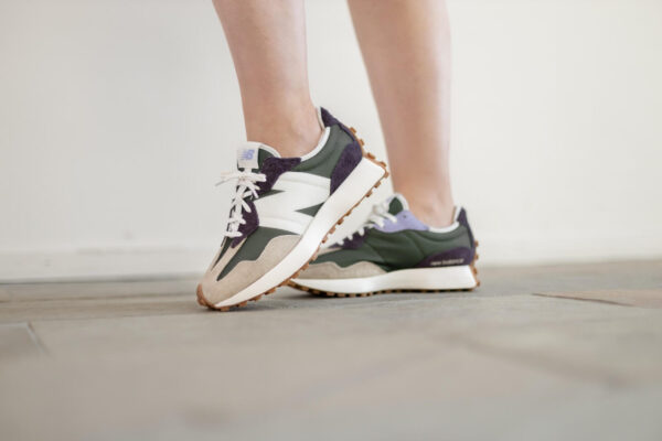 Giày New Balance Wmns 327 'Oak Leaf Green' WS327COB - Ảnh 3