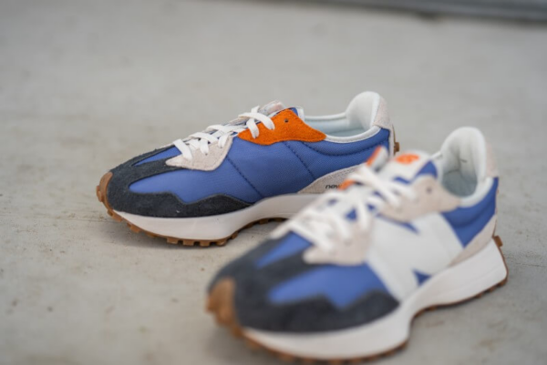 Giày New Balance Wmns 327 'Magnetic Blue' WS327COC - Ảnh 5