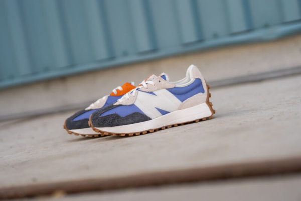 Giày New Balance Wmns 327 'Magnetic Blue' WS327COC - Ảnh 2
