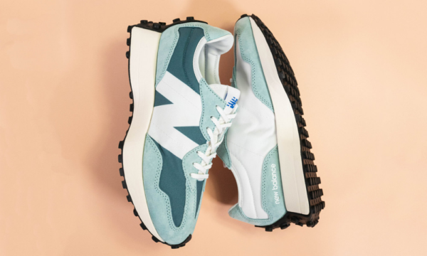 Giày New Balance Wmns 327 'Storm Blue Deep Sky' WS327LE1 - Ảnh 4
