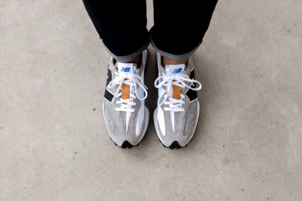 Giày New Balance Levi's x 327 'Grey Denim' MS327LVB - Ảnh 8