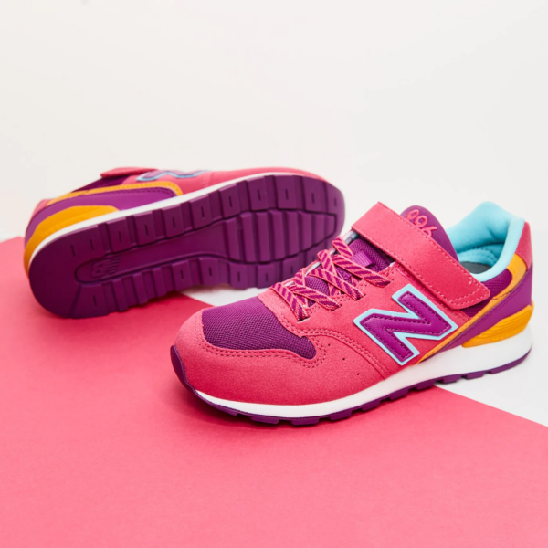 Giày New Balance 996 Junior 'Pink Purple' YV996TMG - Ảnh 2