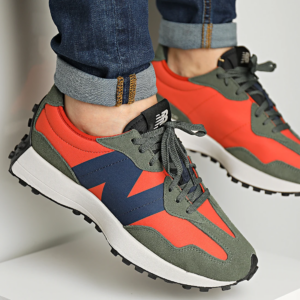 Alternative view of Giày New Balance 327 'Dark Blaze Natural Indigo' MS327TB