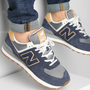 Alternative view of Giày New Balance 574 Natural 'Indigo Maple' ML574AB2