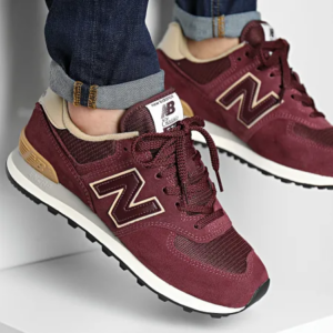 Alternative view of Giày New Balance 574 Classic 'Burgundy' ML574BG2