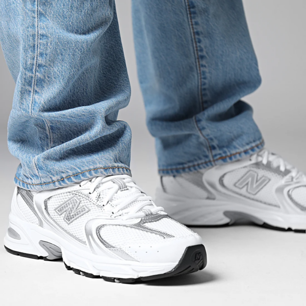 Giày New Balance 530 'White Light Gray' MR530AD - Ảnh 4