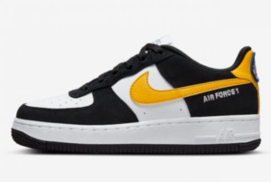 Alternative view of Giày Nike Air Force 1 Low Athletic Club Black University Gold DH9597-002