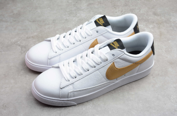 Giày Nike Blazer Low LE 'Yellow White' AV9370-107 - Ảnh 6