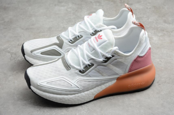 Giày Adidas Wmns ZX 2K Boost 'White Hazy Rose' G58090 - Ảnh 5