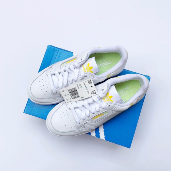 Giày Adidas Wmns Continental 80 'White Semi Frozen Yellow' EE5561 - Ảnh 3