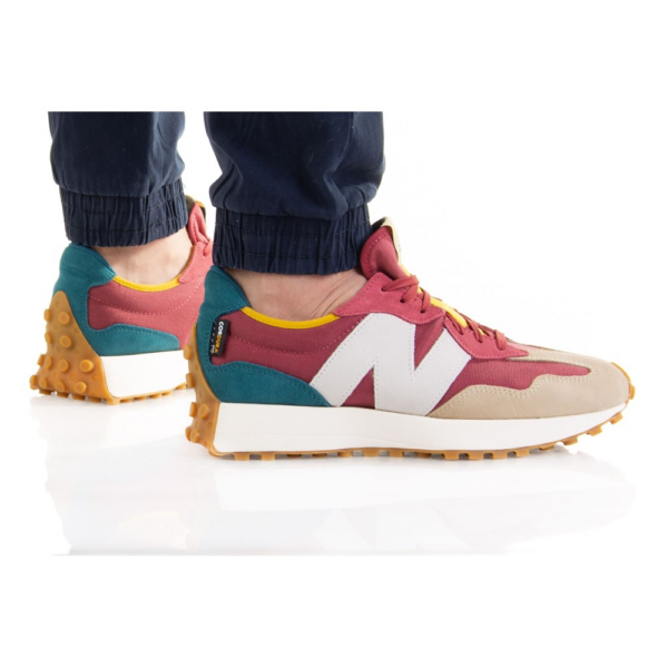 Giày New Balance 327 'Bordeaux Teal' MS327WT1 - Ảnh 4