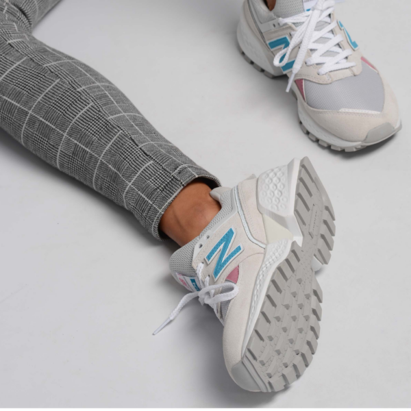 Giày New Balance Wmns 574 Sport Fresh Foam Arctic Fox Ozone 'Blue' WS574PRA - Ảnh 2