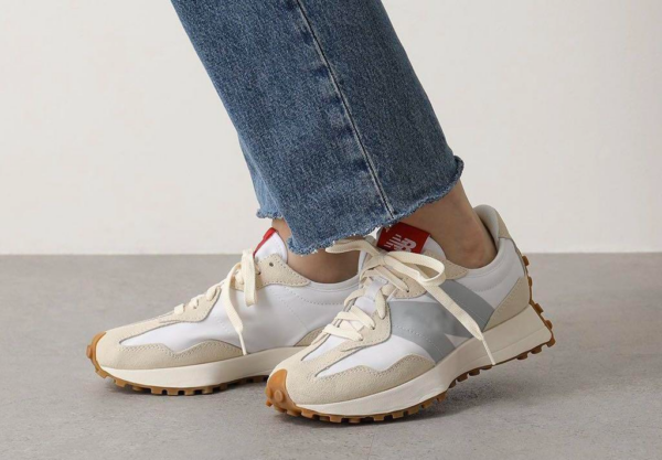 Giày New Balance 327 'White Turtle Dove' MS327STB - Ảnh 2