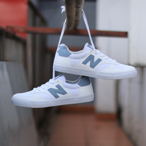Giày New Balance 300 Sport White Blue CRT300XF - Ảnh 5