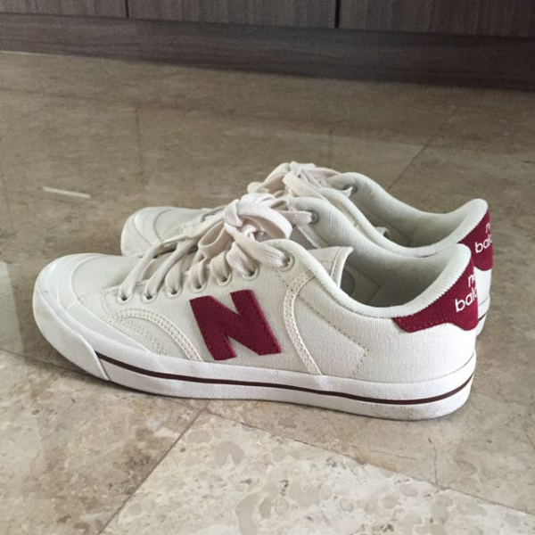 Giày New Balance Pro Court White Red PROCTNE - Ảnh 4