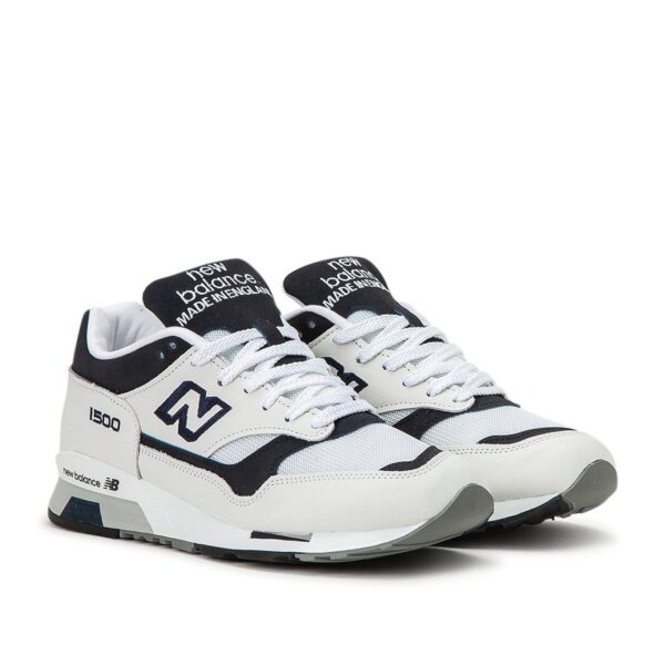 Giày New Balance 1500 Made in England 'White Navy' M1500WWN - Ảnh 3